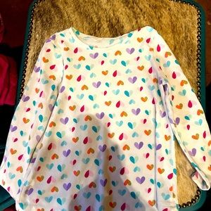 Girls heart long sleeve shirt